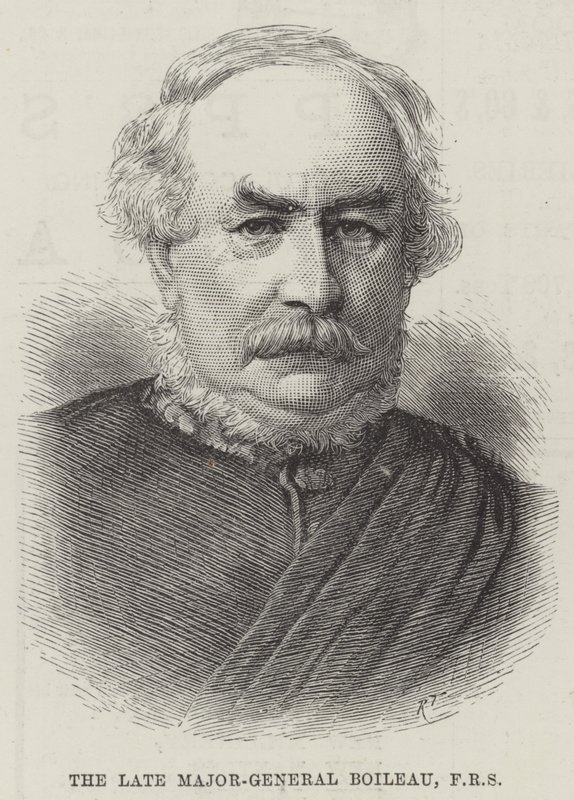The late Major-General Boileau, FRS by English School