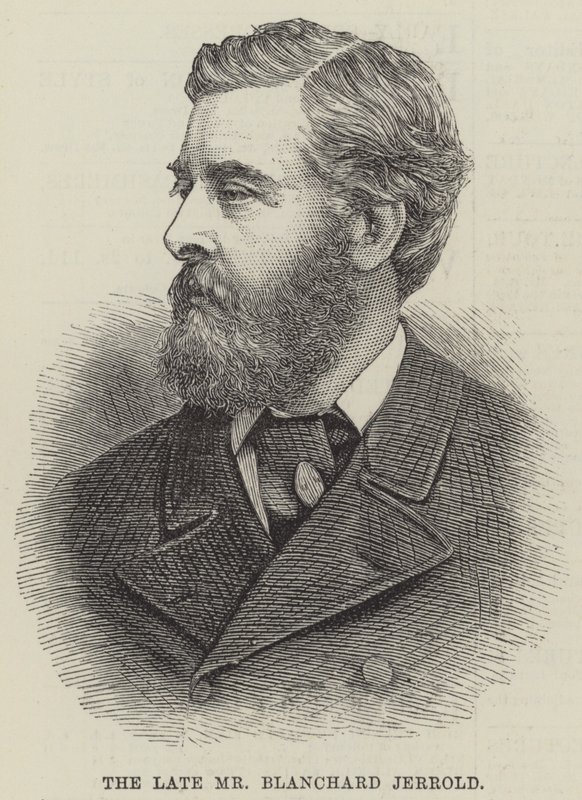 The late Mr Blanchard Jerrold by English School