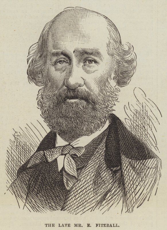 The late Mr E Fitzball by English School
