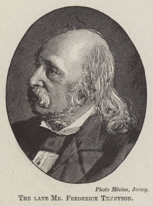 The late Mr Frederick Tennyson by English School