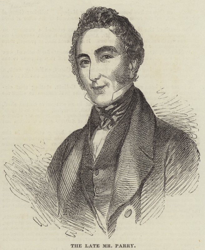 The late Mr Parry by English School