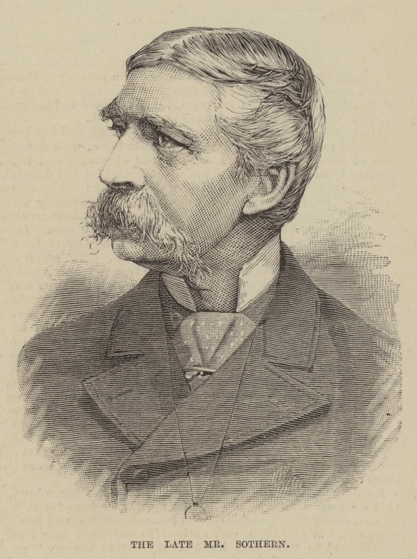 The Late Mr Sothern by English School