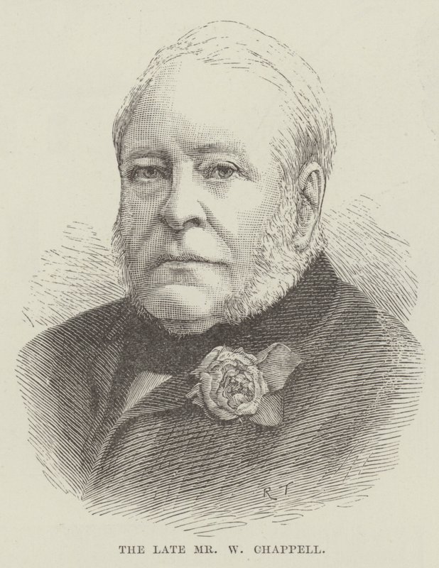 The late Mr W Chappell by English School