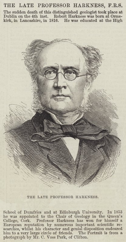 The late Professor Harkness by English School