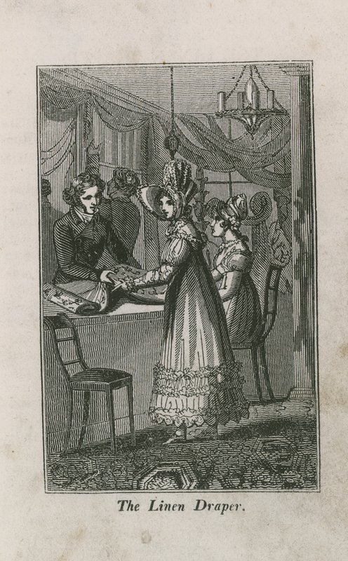 The Linen Draper by English School