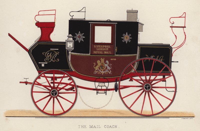 The Mail Coach by English School