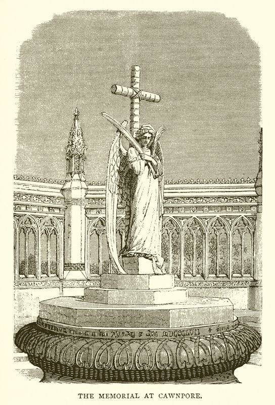 The Memorial at Cawnpore by English School