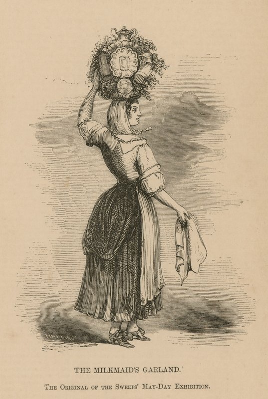 The Milkmaids Garland by English School
