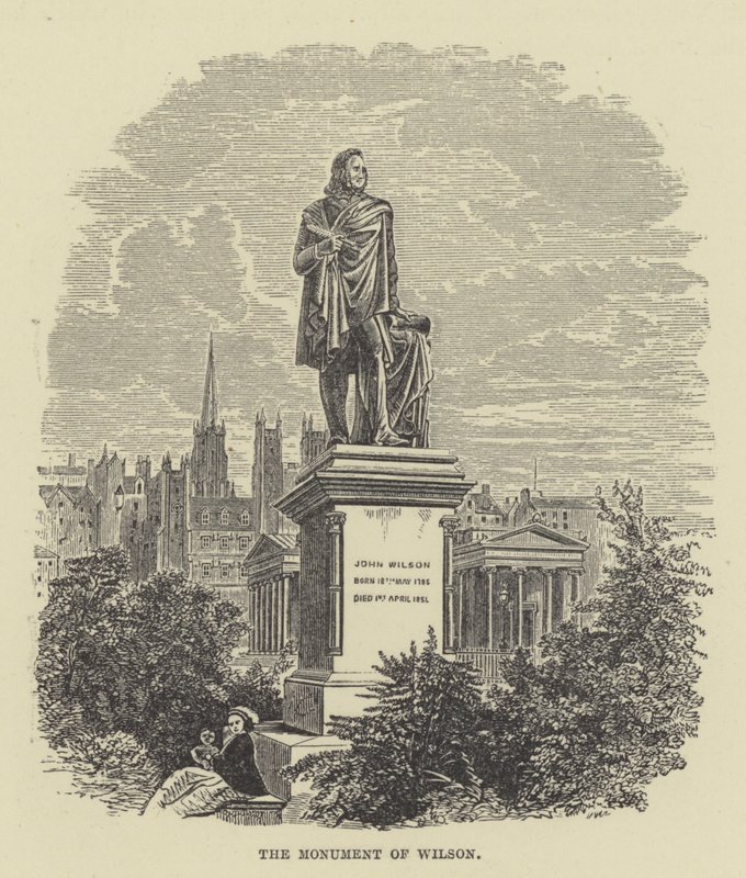 The Monument of Wilson by English School