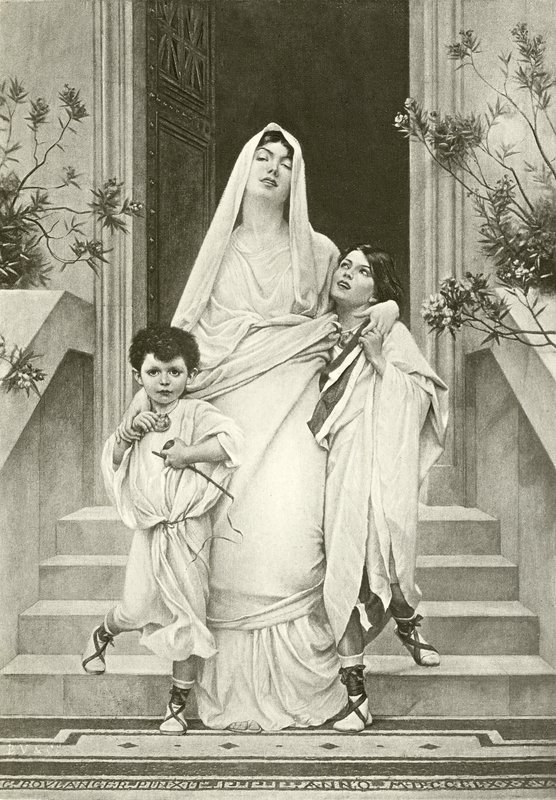 The Mother of the Gracchi by English School