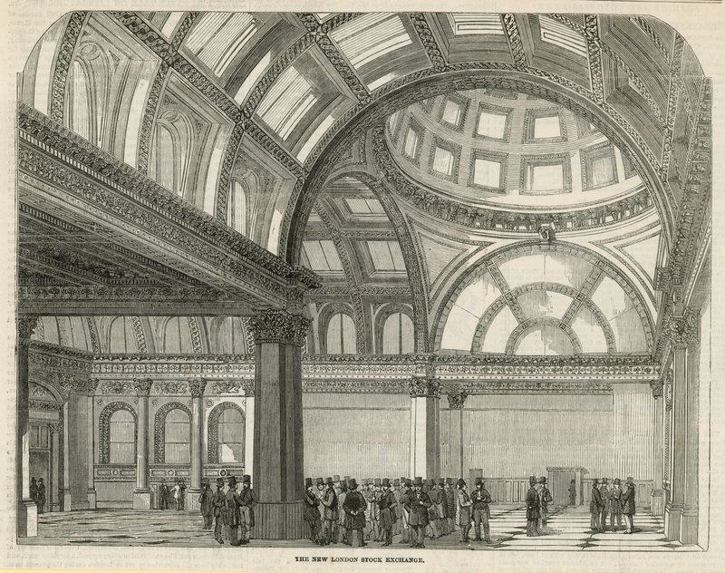 The New London Stock Exchange by English School