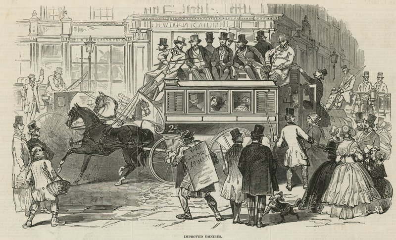 The Newly Improved Omnibus from Adams & Co by English School