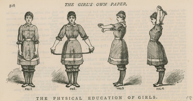 The Physical Education of Girls by English School