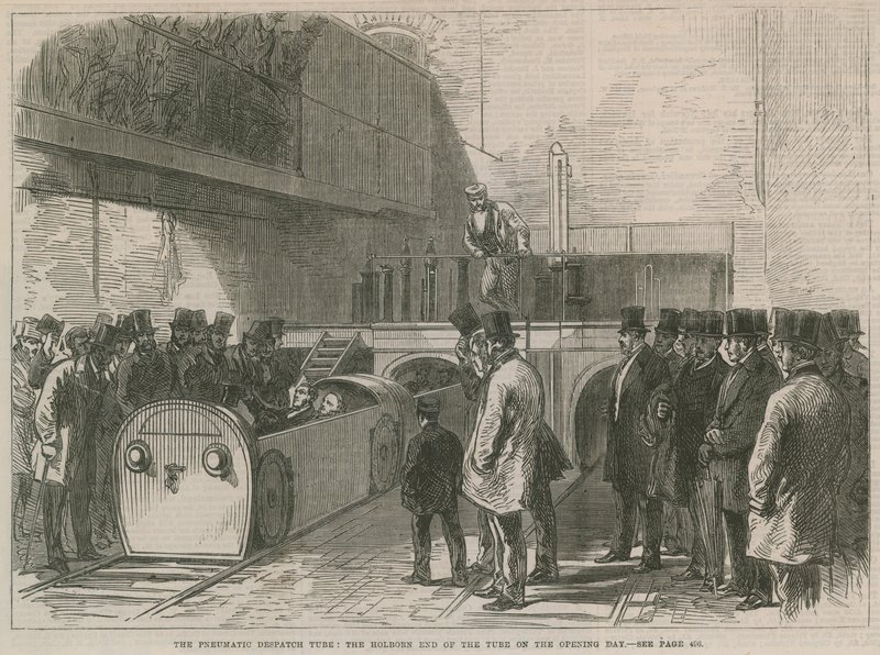 The Pneumatic Despatch Tube by English School