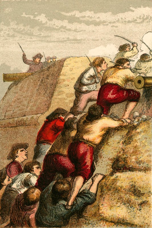 The Reduction of Porto Bello by English School