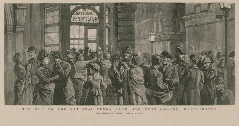 The Run on the National Penny Bank by English School