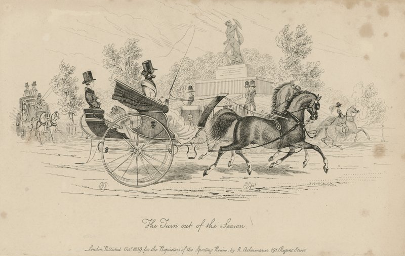 The Turn Out of the Season by English School
