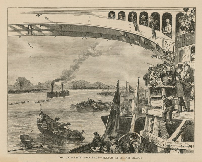 The University Boat Race by English School