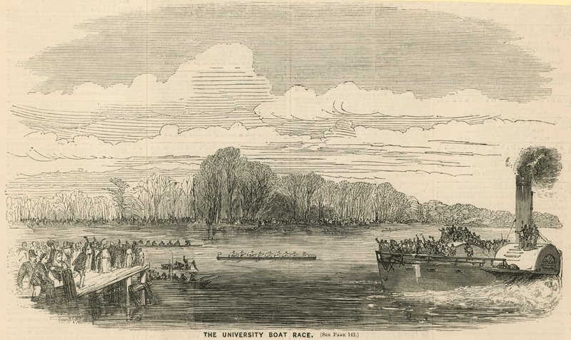 The University Boat Race by English School