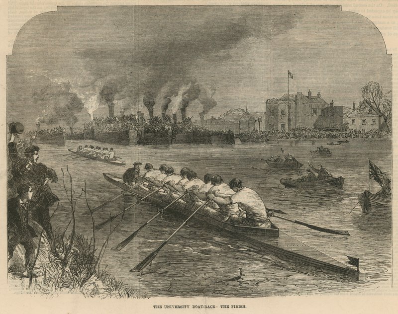 The University Boat Race by English School