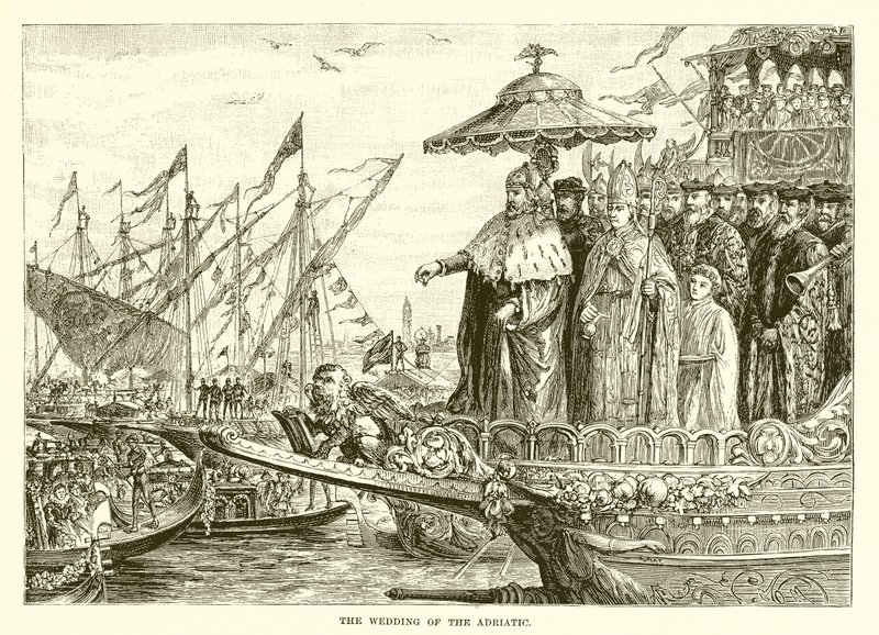 The Wedding of the Adriatic by English School