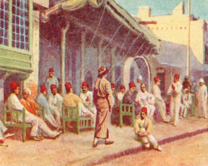 Thebes, The Colossi by English School
