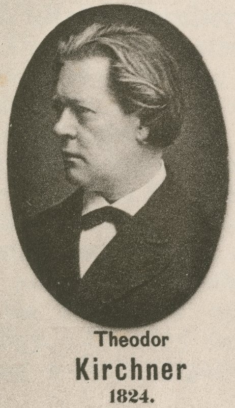 Theodor Kirchner (engraving) by English School