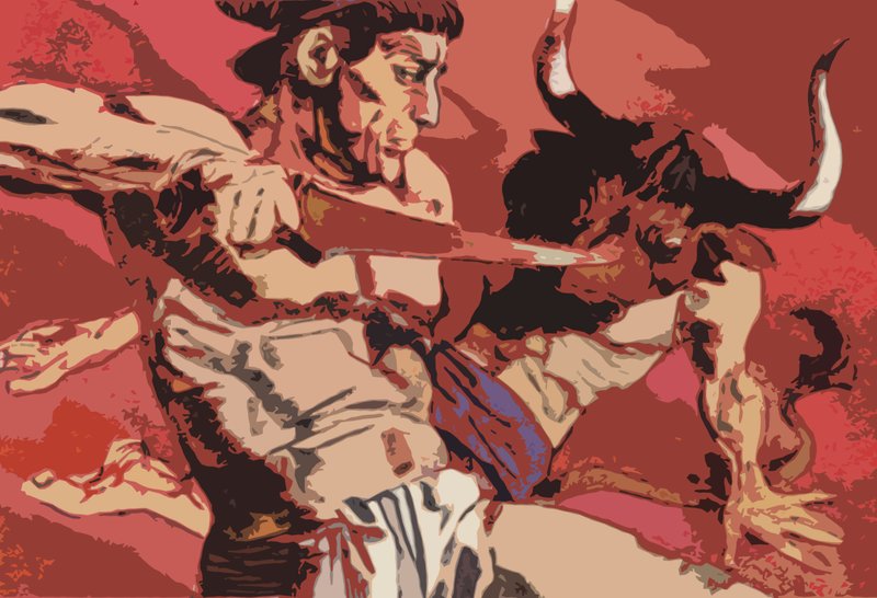 Theseus and the Minotaur by English School