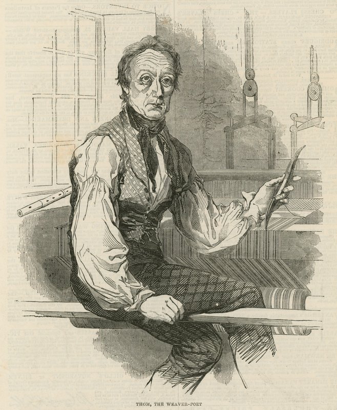 Thom, The Weaver Poet by English School
