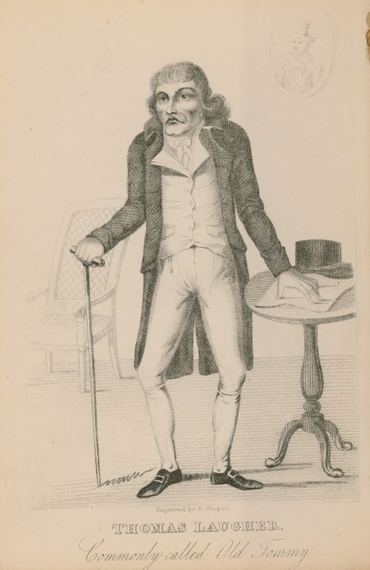 Thomas Laugher, Commonly Called Old Tommy by English School