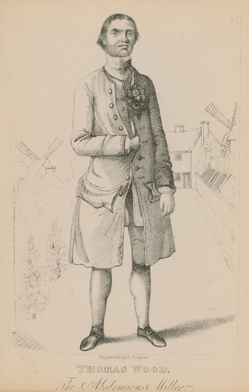 Thomas Wood, the Abstemious Miller by English School