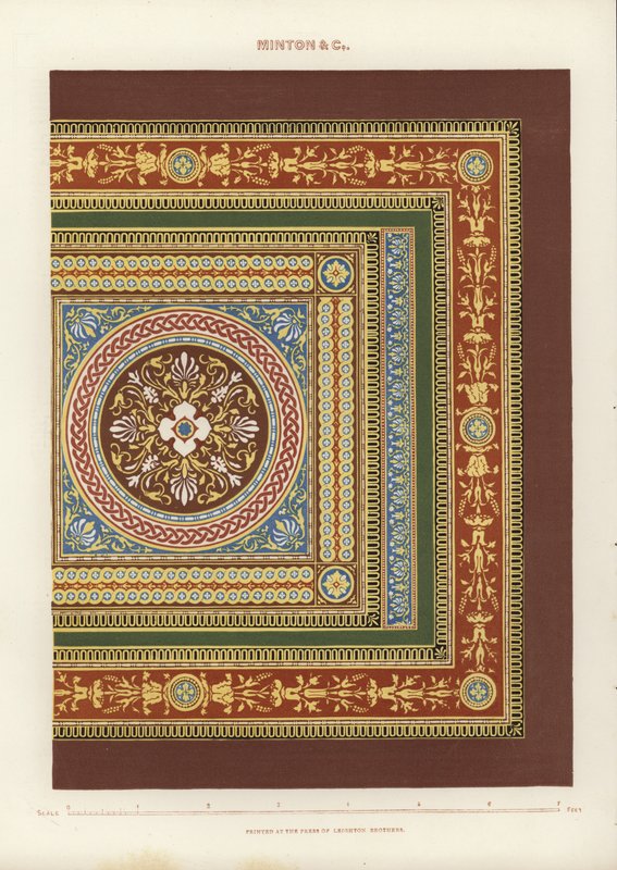 Tile Designs by English School