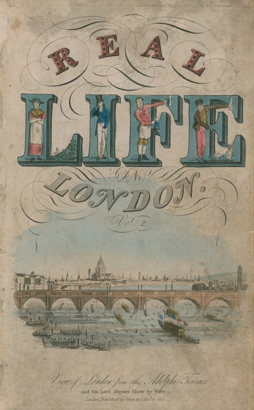 Title Page of Real Life in London by English School