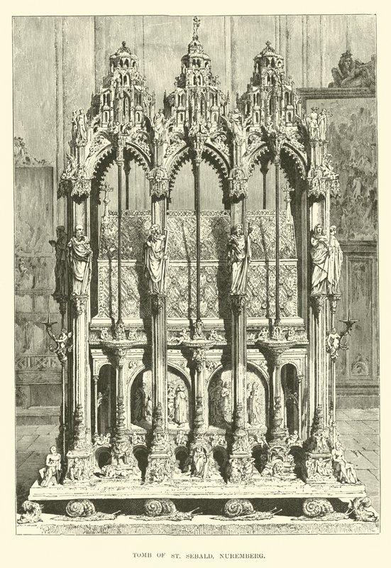 Tomb of St Sebald, Nuremberg by English School