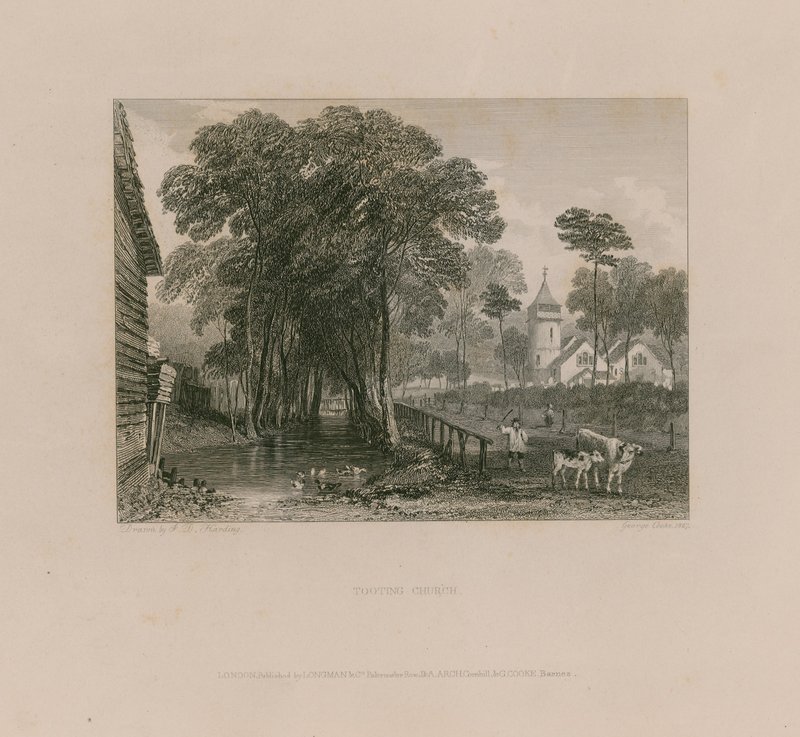 Tooting Church in Tooting by English School
