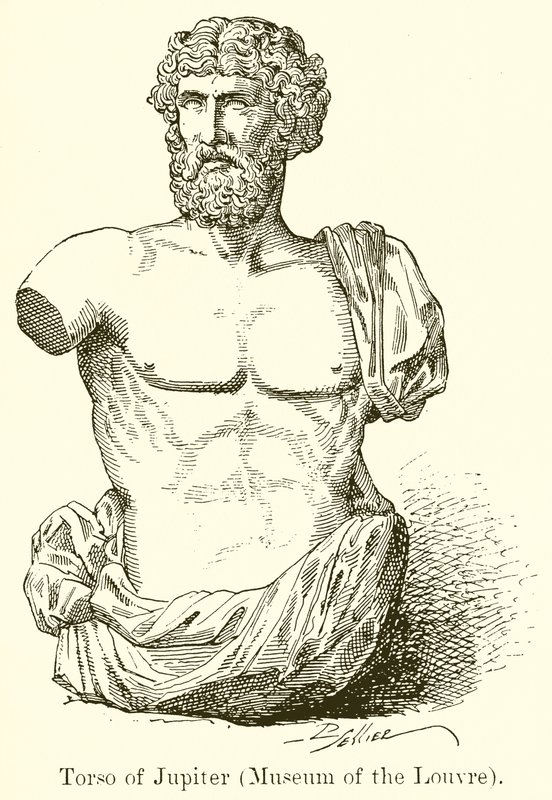 Torso of Jupiter by English School