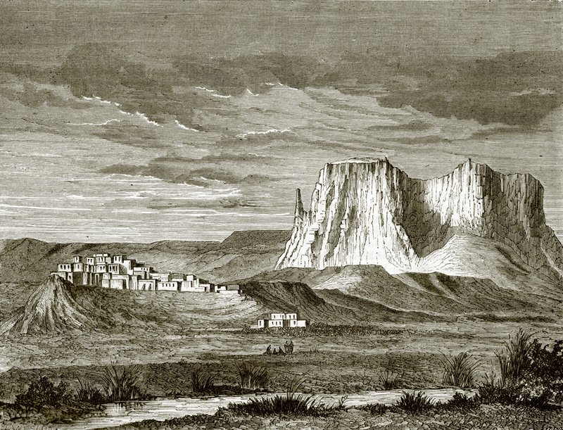 Town of Zuni by English School