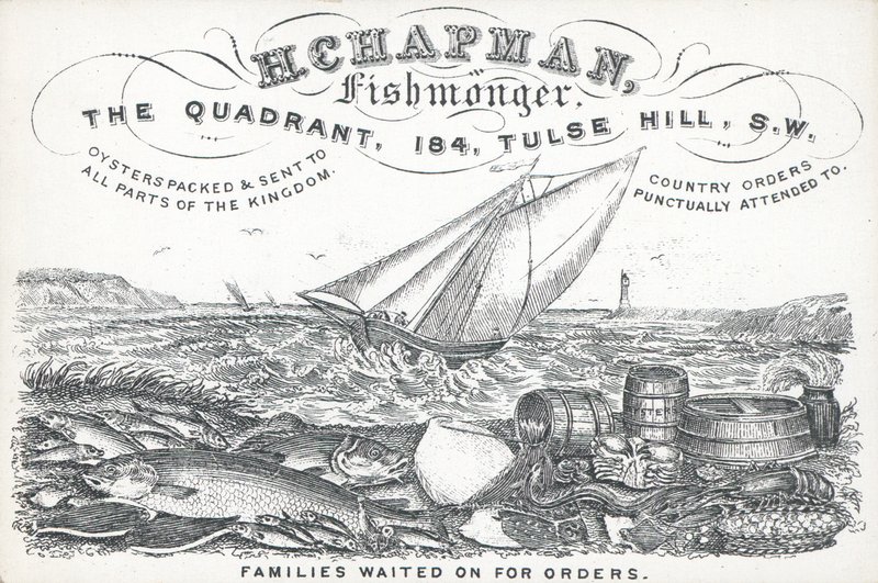 Trade Card, H Chapman by English School