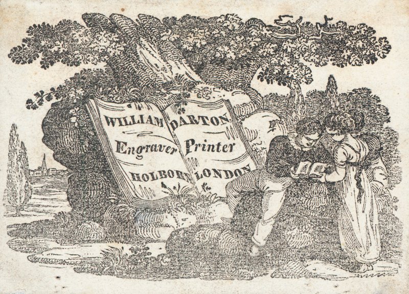 Trade Card, William Darton by English School