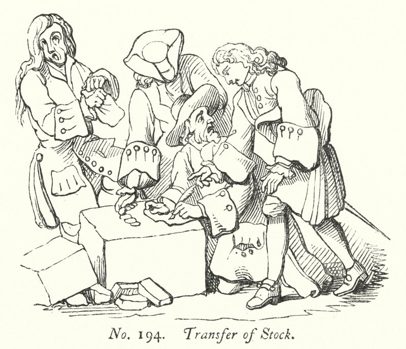 Transfer of Stock by English School