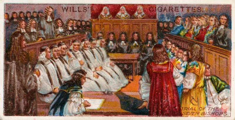 Trial of the Seven Bishops by English School