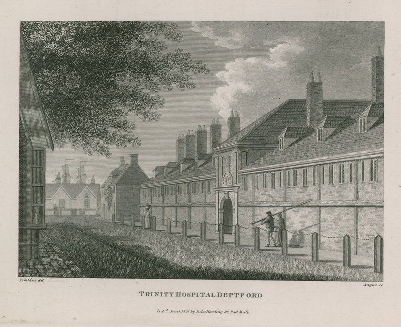 Trinity Hospital in Deptford by English School