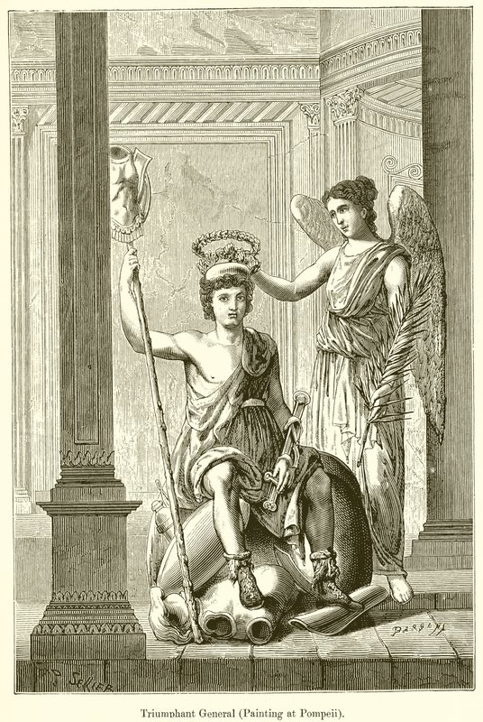 Triumphant General by English School