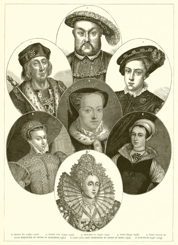 Tudors etc by English School