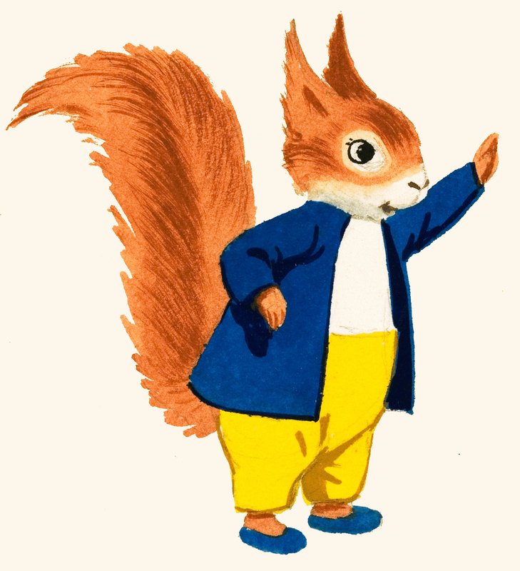 Tufty the Road Safety Squirrel by English School