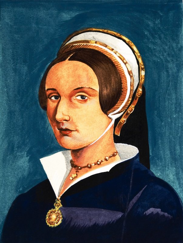 Unidentified Portrait of Woman by English School