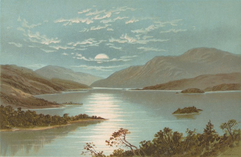 Upper End - Loch Lomond by English School