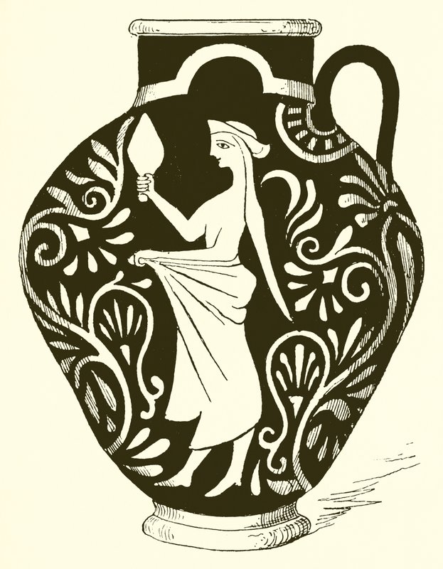 Vase by English School
