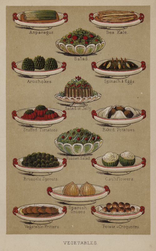 Vegetables by English School