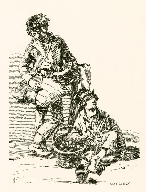 Vendor of Matches by English School